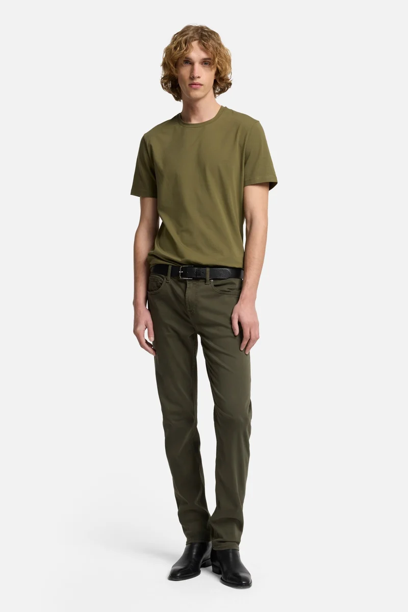 Luxe Performance Tee in Army