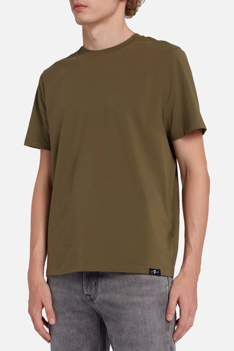 Luxe Performance Tee in Army