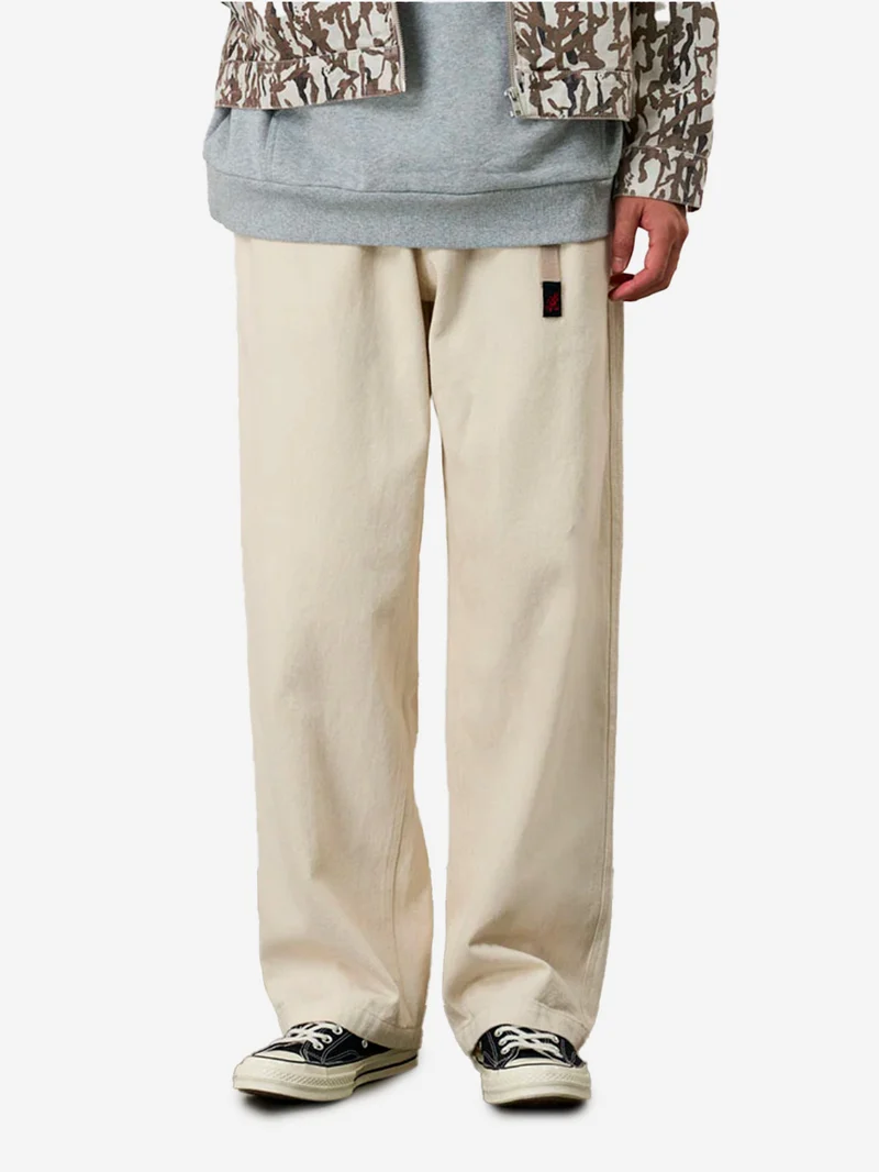 Hemp Denim Pant in bianco naturale