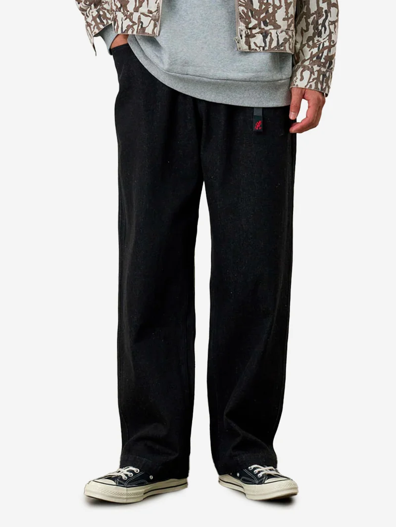 Hemp Denim Pant in nero
