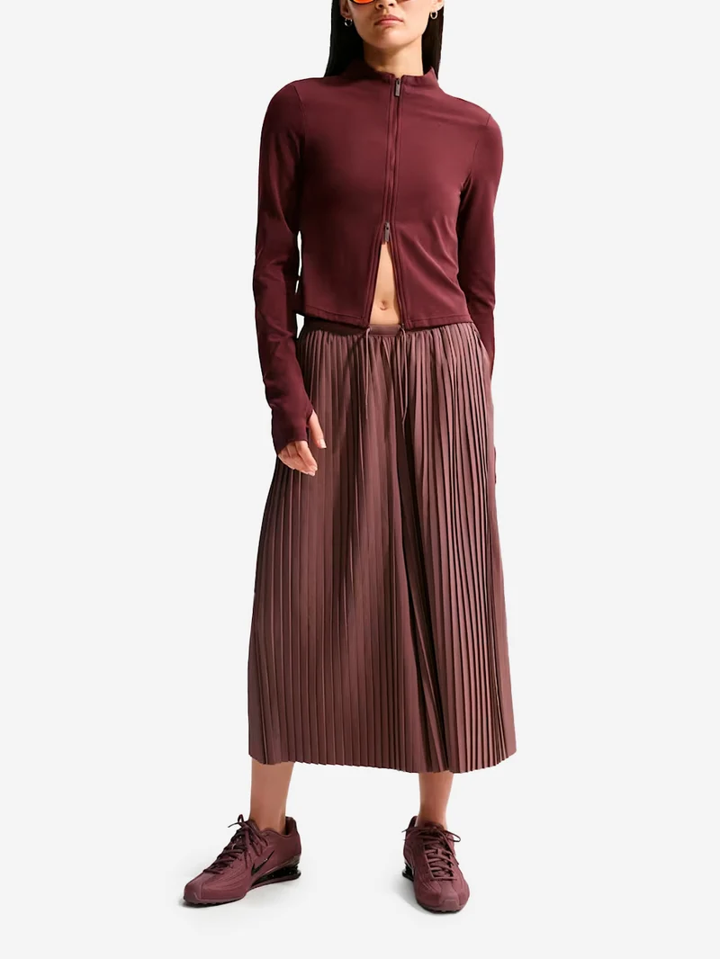 Pantaloni Culotte Oversize in Taffetà