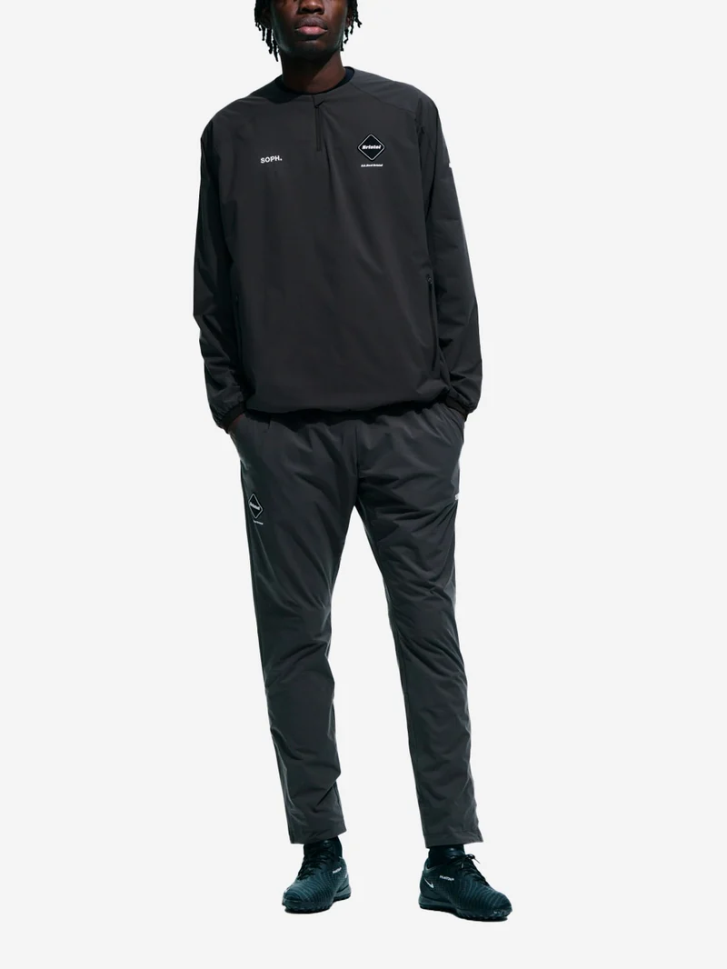 Maglia in taffetà tecnico Thermal a mezza zip