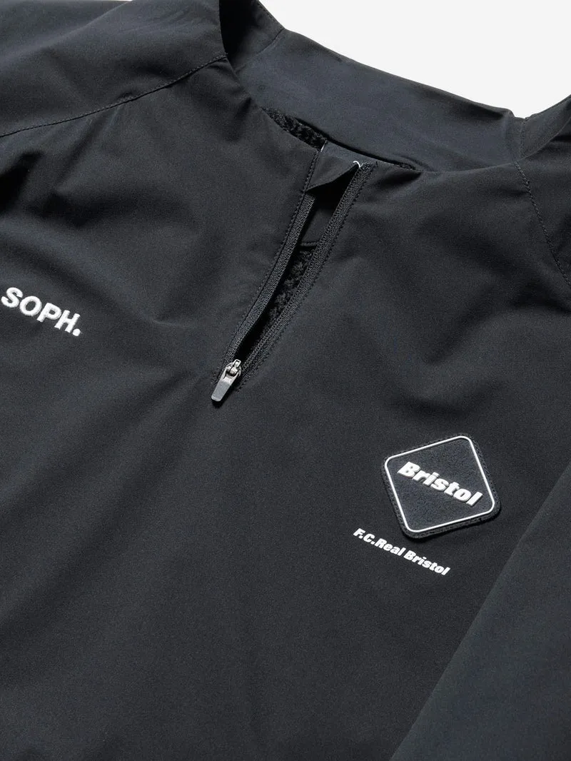 Maglia in taffetà tecnico Thermal a mezza zip
