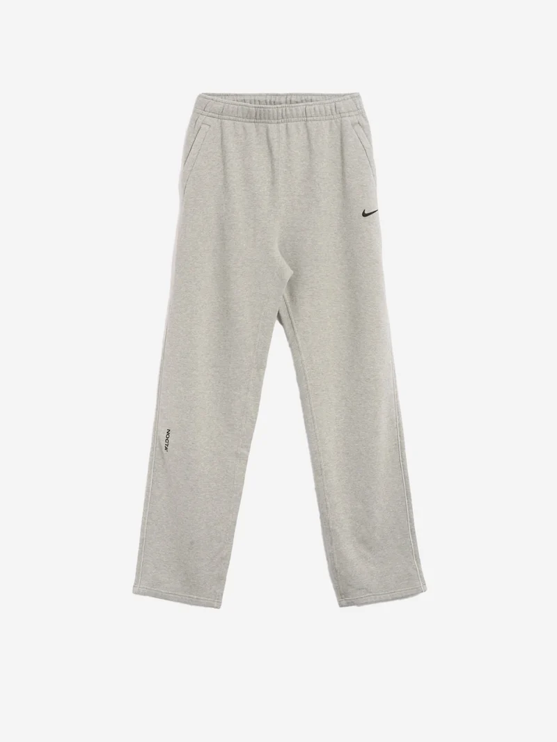 Pantaloni tuta grigi con bordo aperto CS NOCTA x Drake