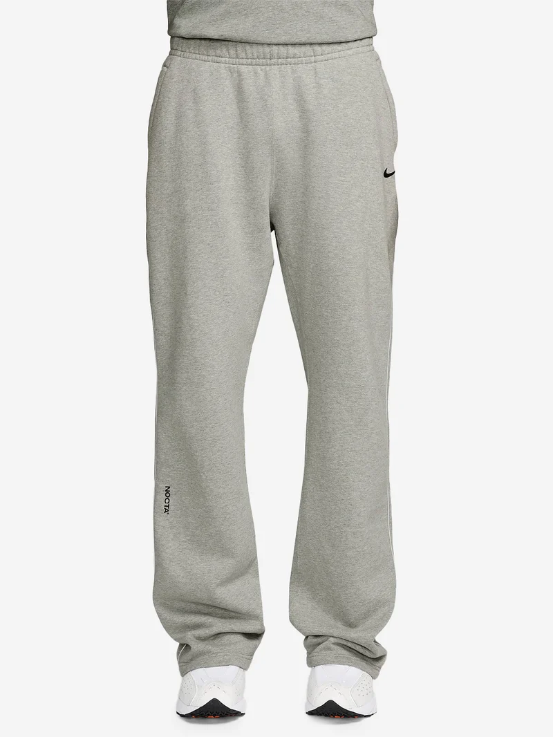 Pantaloni tuta grigi con bordo aperto CS NOCTA x Drake