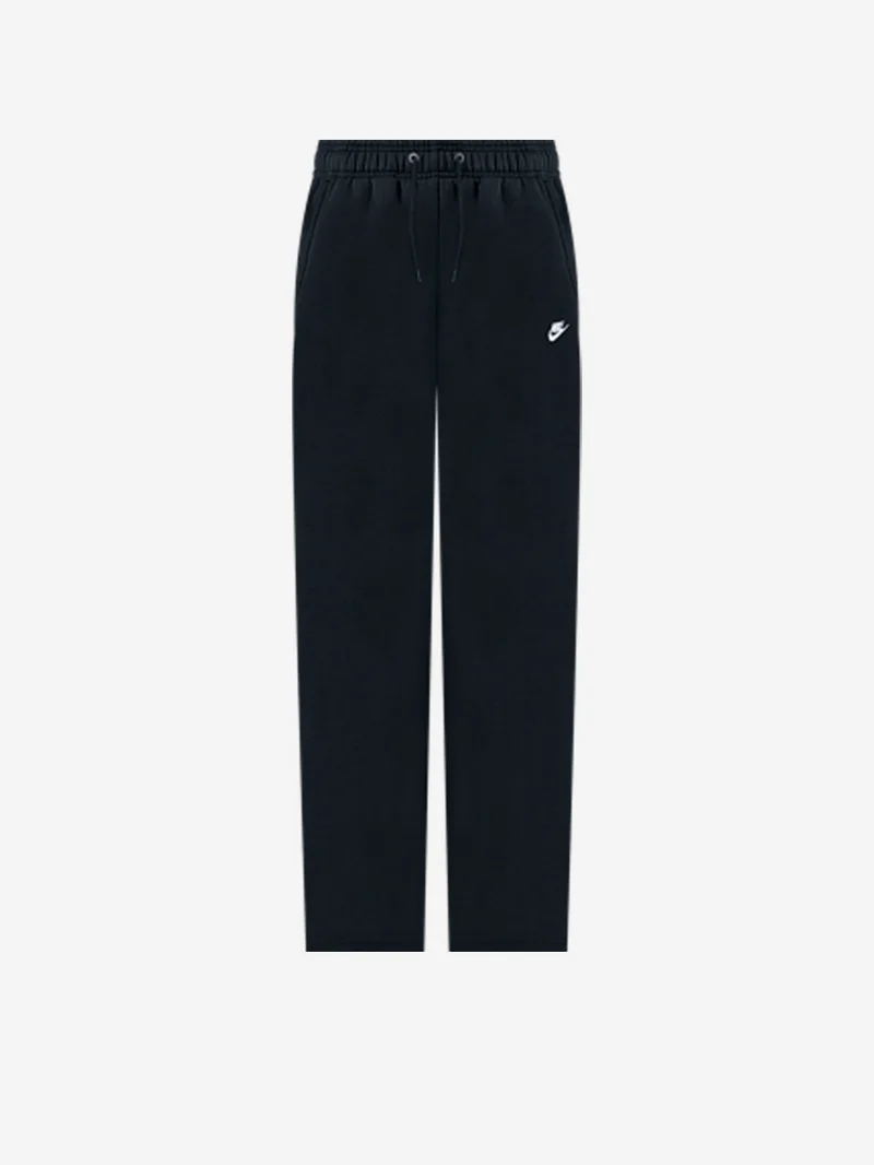 Pantaloni in fleece con orlo aperto
