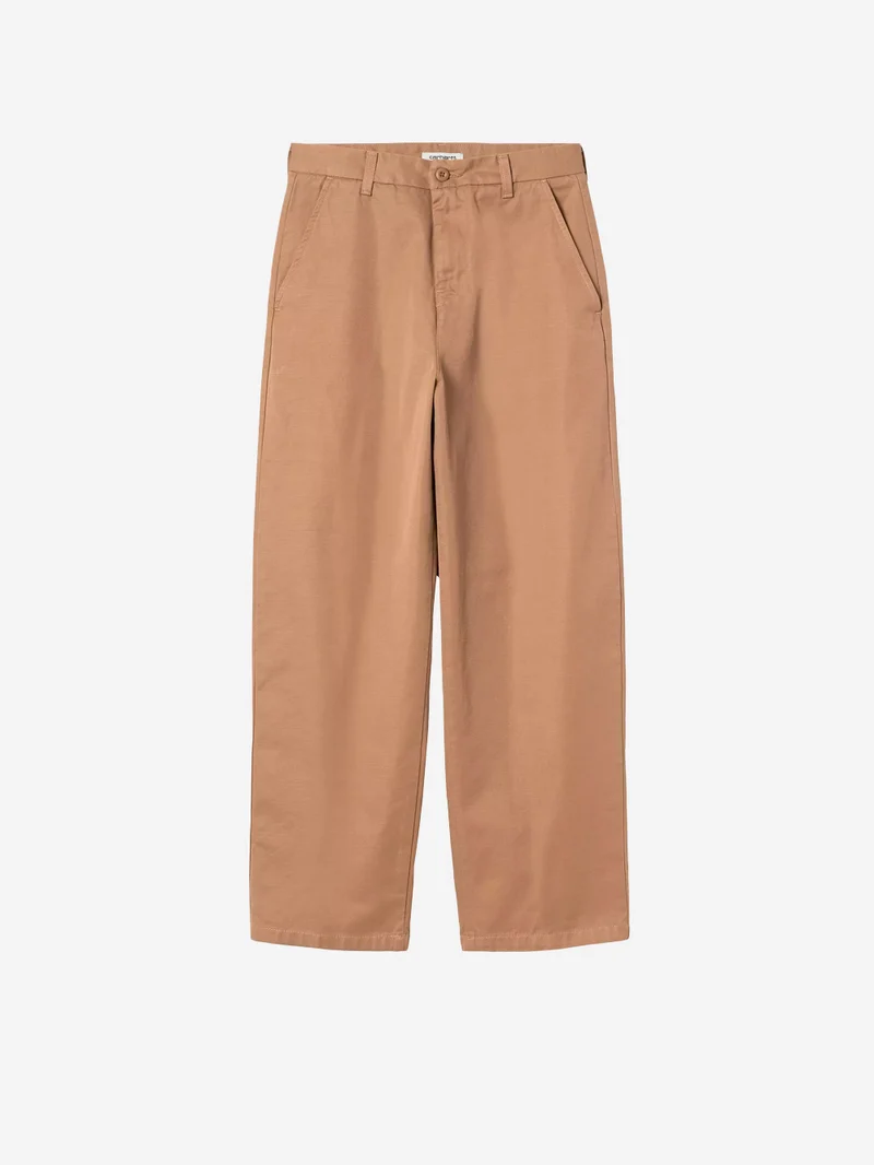 W Pantaloni a gamba ampia Brady in twill di cotone