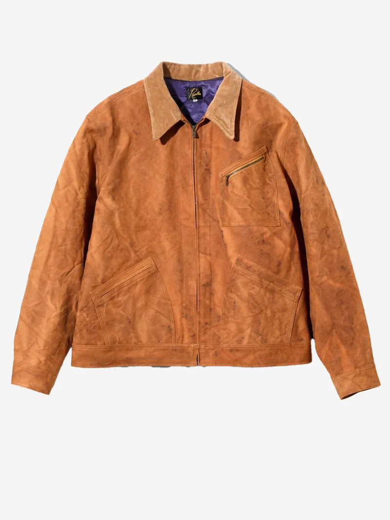 Giacca workwear Duck Canvas Kakishibu Dye Brown