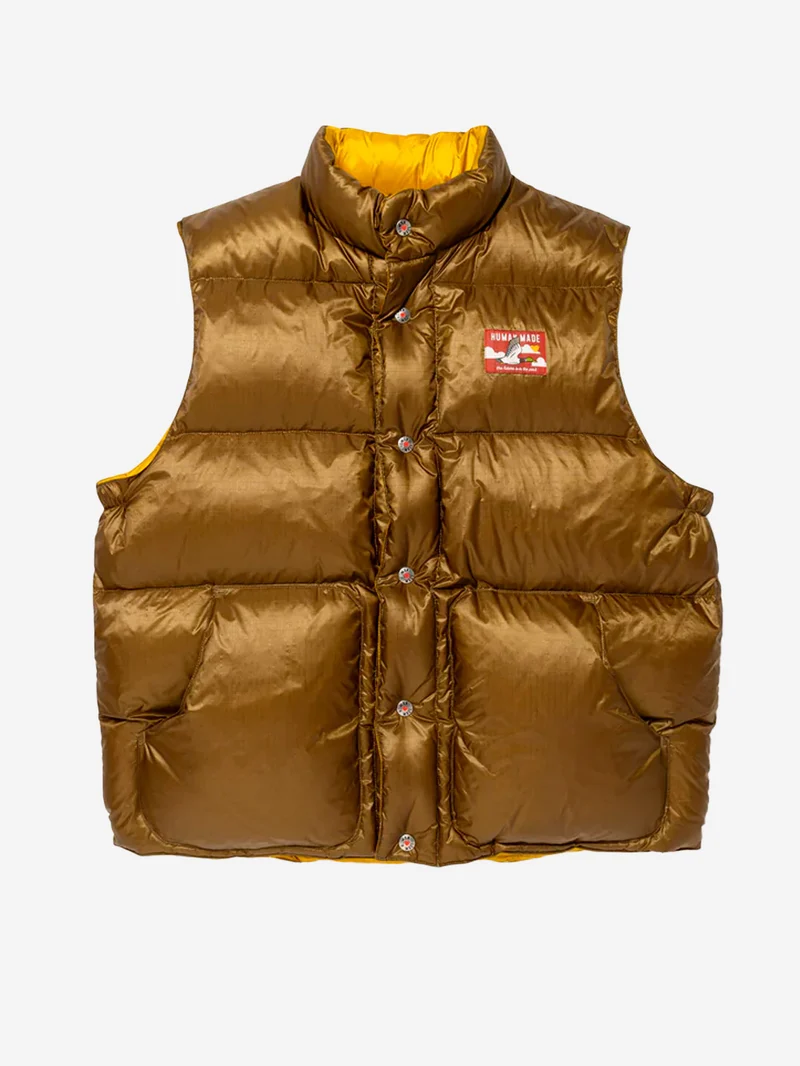 Gilet reversibile in piumino