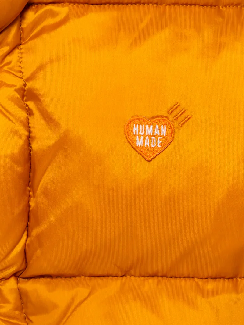 Gilet rosso reversibile in piumino