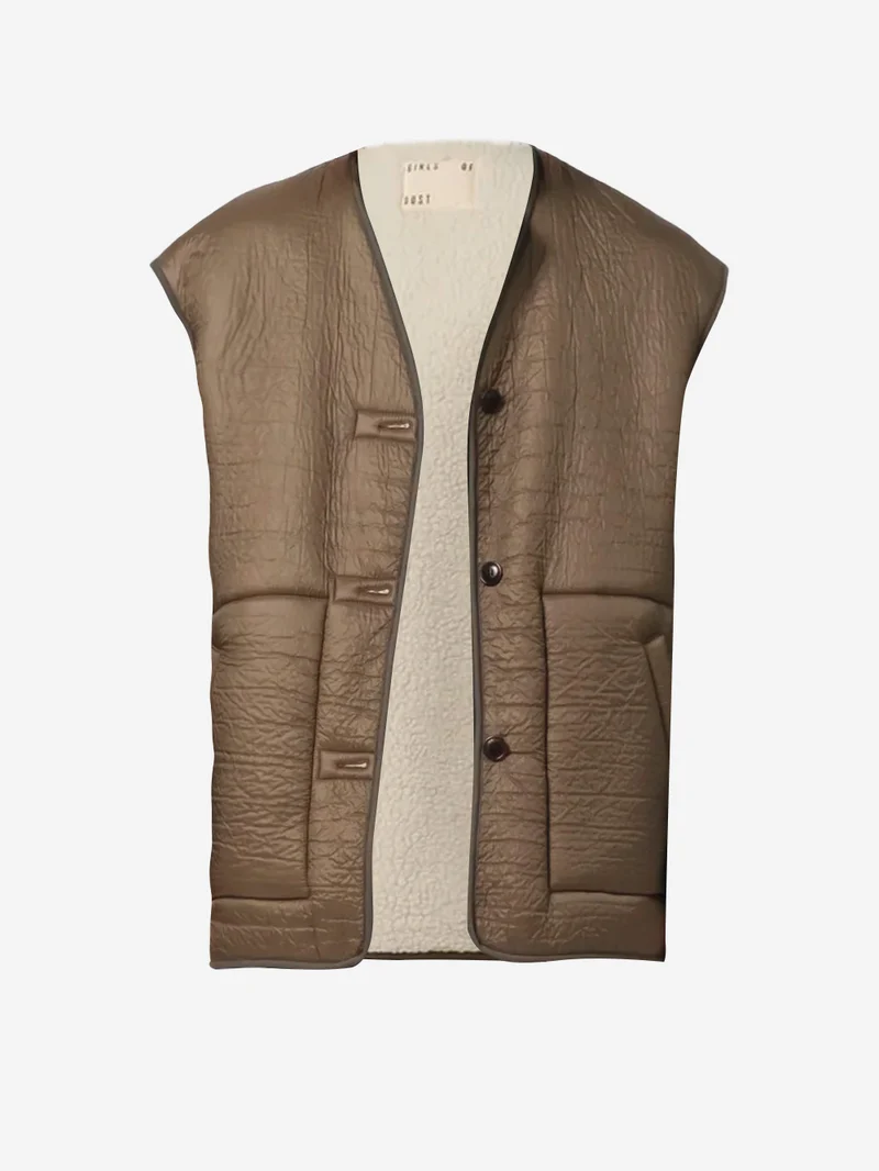 Gilet Lungo Reversibile