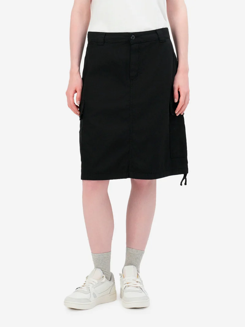 W Gonna 'Kingston'nera in cotone con tasche cargo