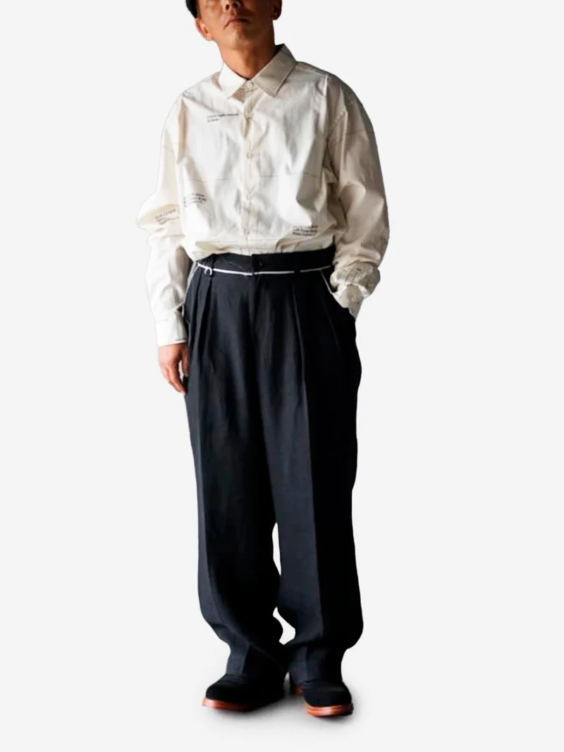 Camicia Map-Out avorio