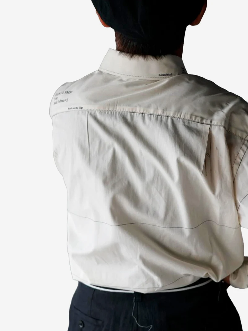 Camicia Map-Out avorio