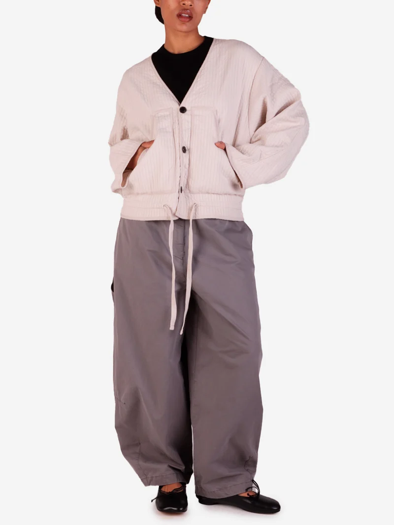 Giacca Reactor in cotone Armor con scollo a V