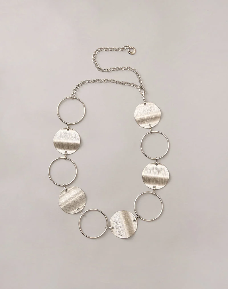 Kiana Rundgürtel in Silber