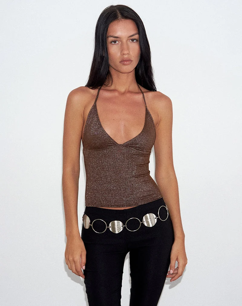 Kiana Rundgürtel in Silber