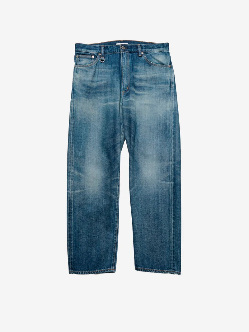 Jeans blu faded regular fit
