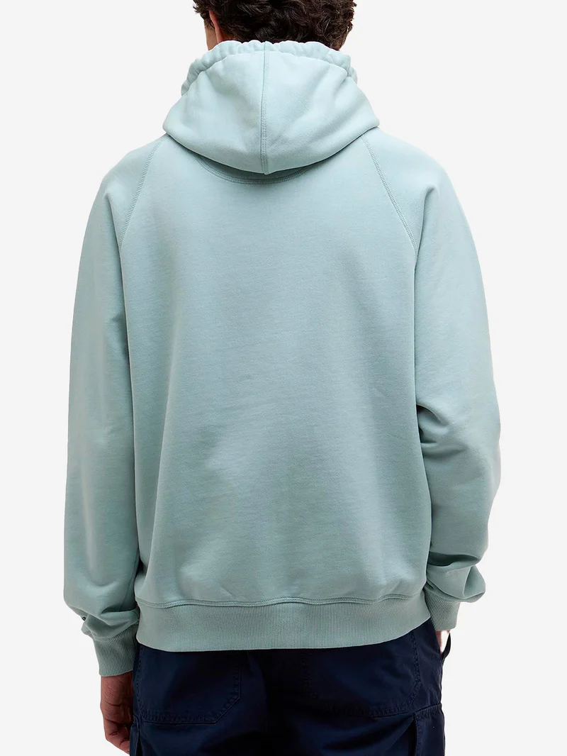 Felpa con cappuccio verde menta Barbour x Noah