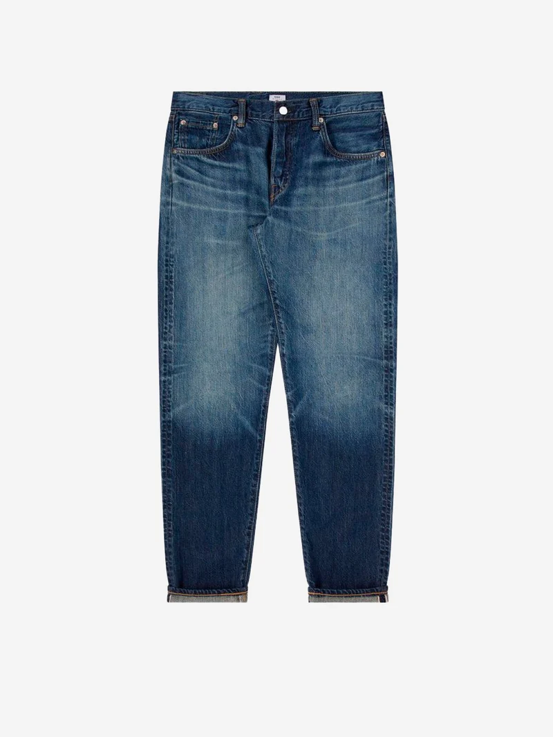Jeans regular tapered Japan blu
