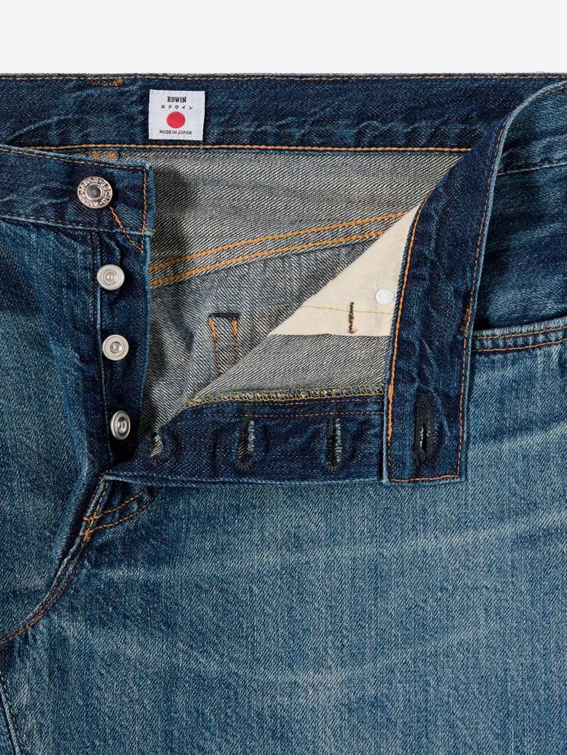 Jeans regular tapered Japan blu