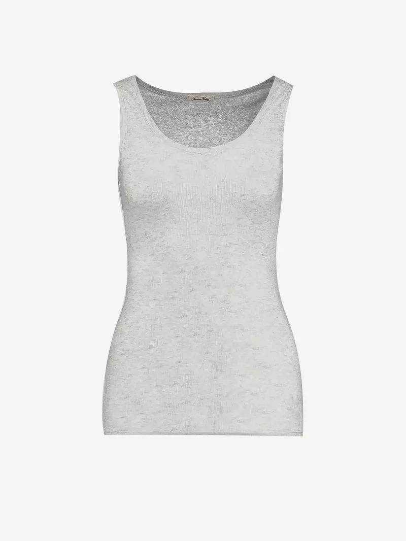 Tank top grigio