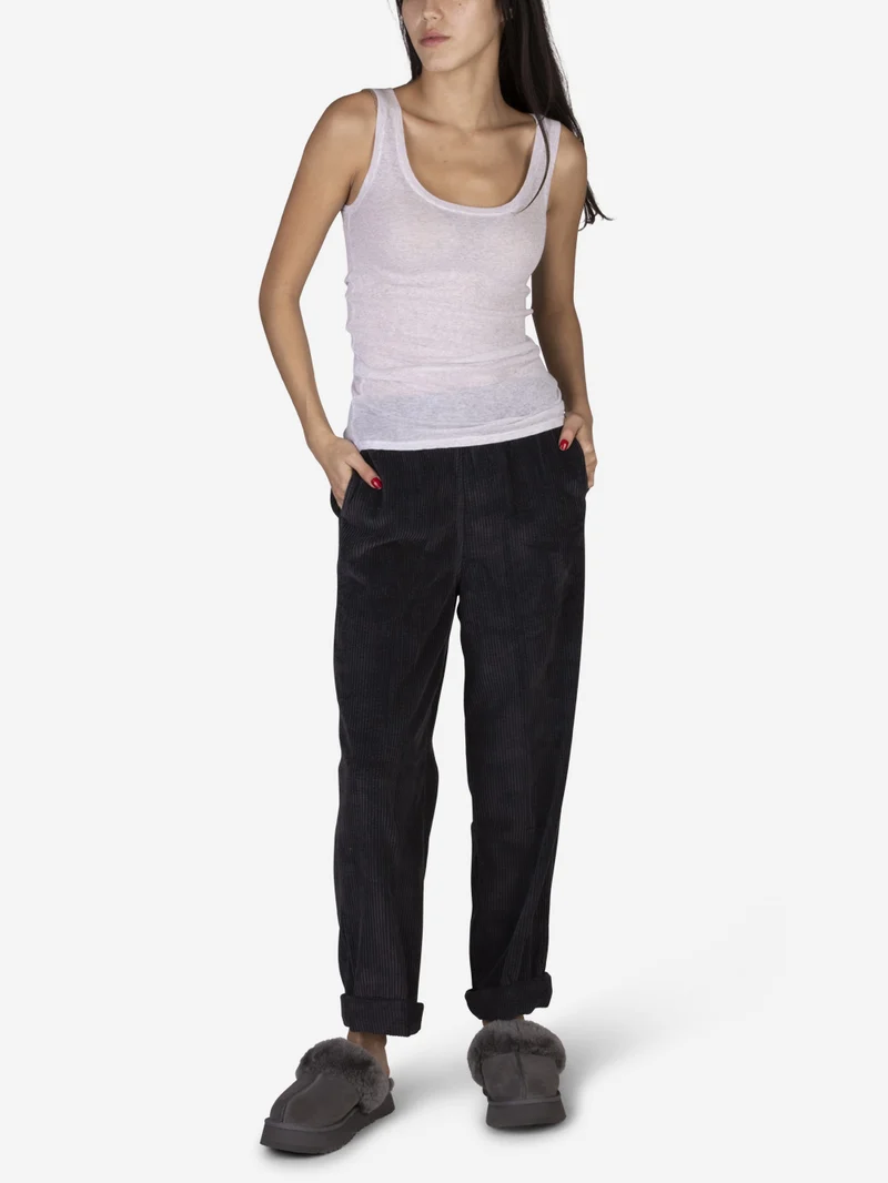 Tank top grigio