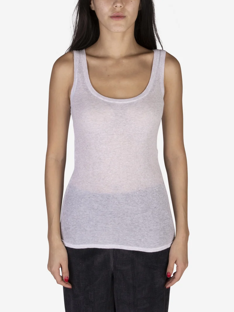 Tank top grigio
