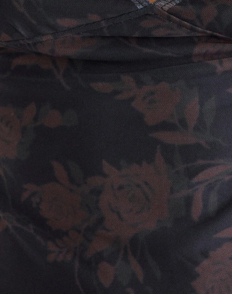 Khory Cami Top in Dynamic Rose