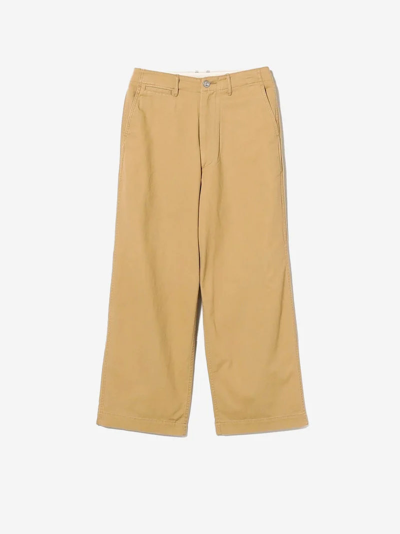 Pantaloni Chino a gamba larga
