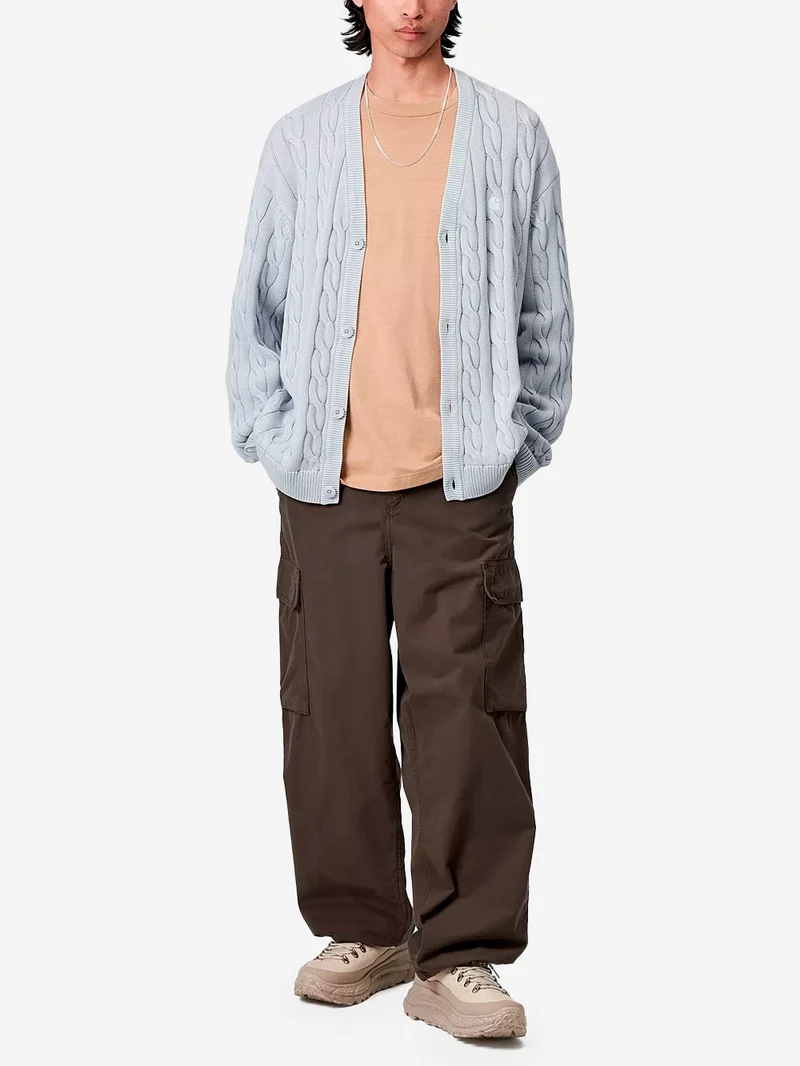 Pantaloni cargo 'Kade' marrone