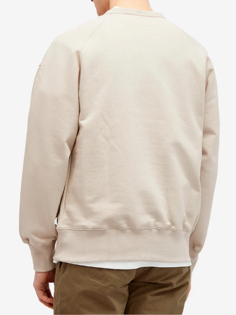 Felpa girocollo beige OG Heavyweight