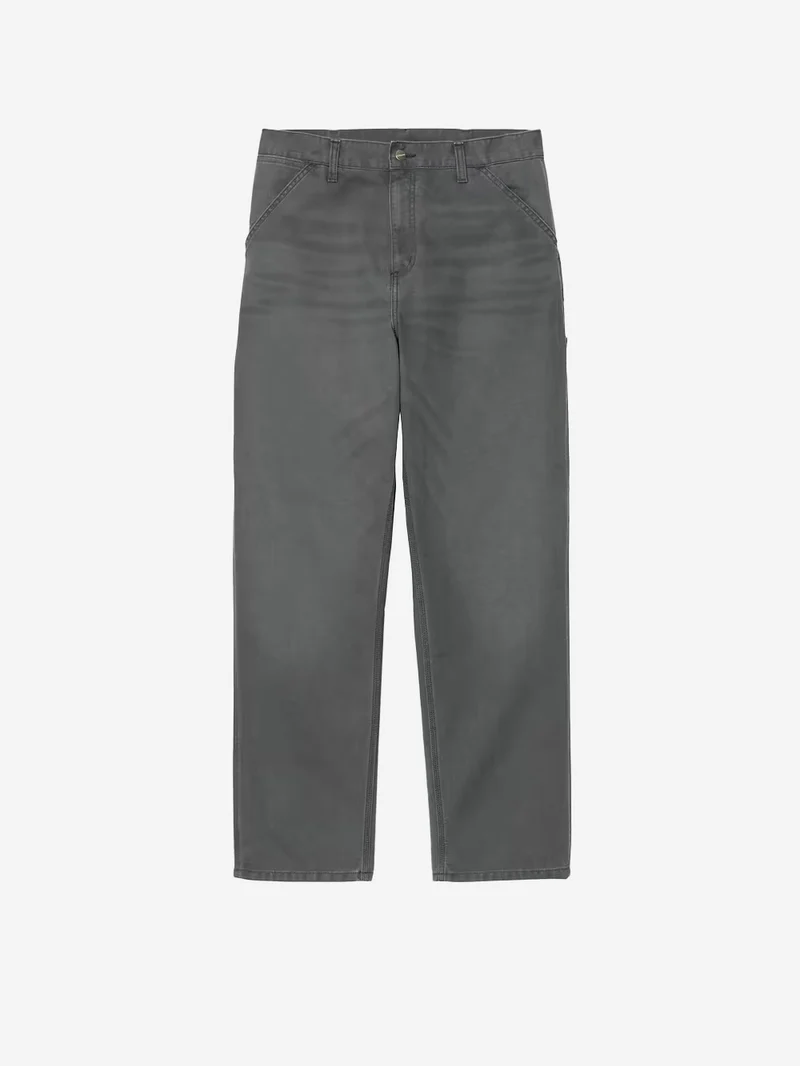 Pantaloni 'Single Knee' grigi