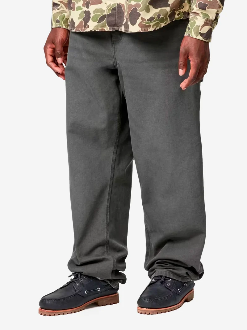 Pantaloni 'Single Knee' grigi