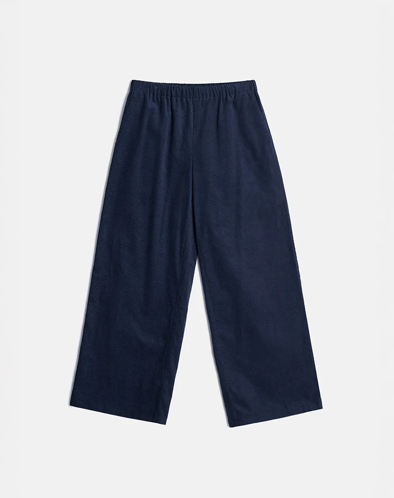 Sasiya Bundhose aus Cord Navy