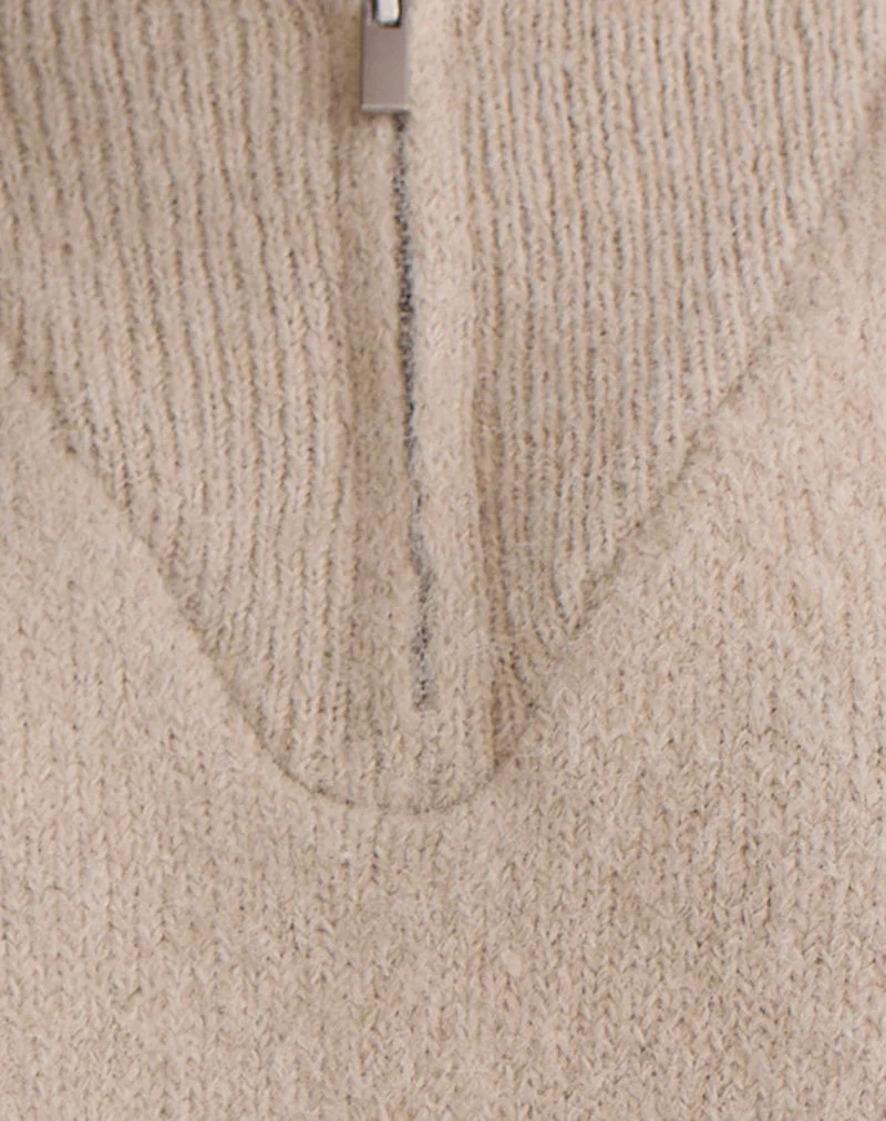 Atine Pullover in Hafermehl