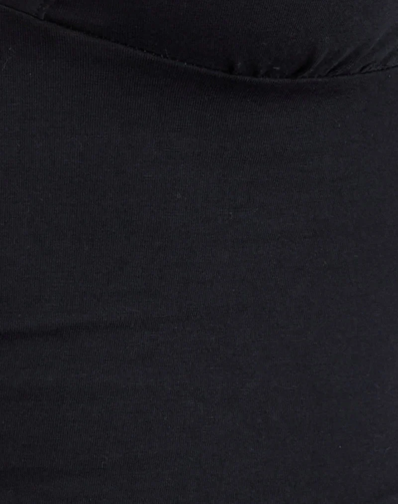 Emesy Langärmeliges Top in Schwarz