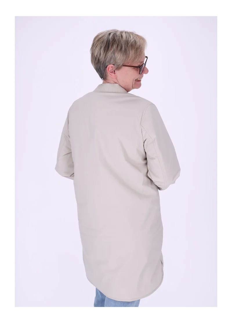 New View Damen Long-Blouson Jacke