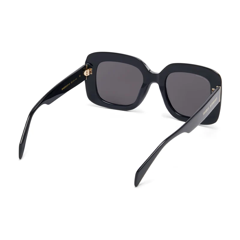 Isabel Bernard La Villette Rive Schwarz Quadratisch Sonnenbrille IB400003-01-01