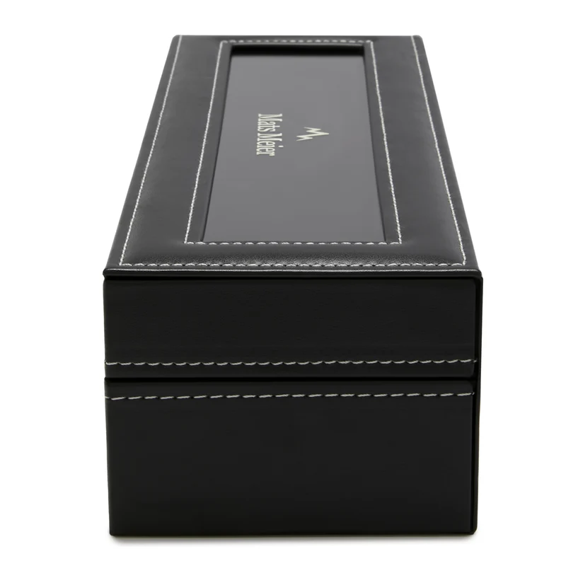 Mats Meier Mont Fort herren Uhrenbox Schwarz MM-Watchbox-1915