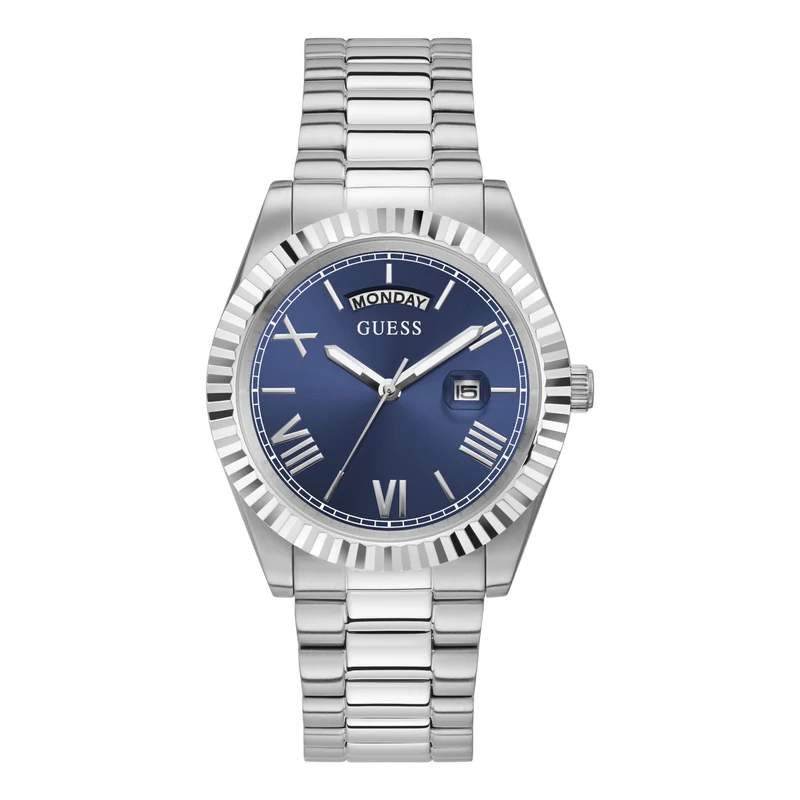 GUESS Connoisseur herren Uhr Silber GW0265G7