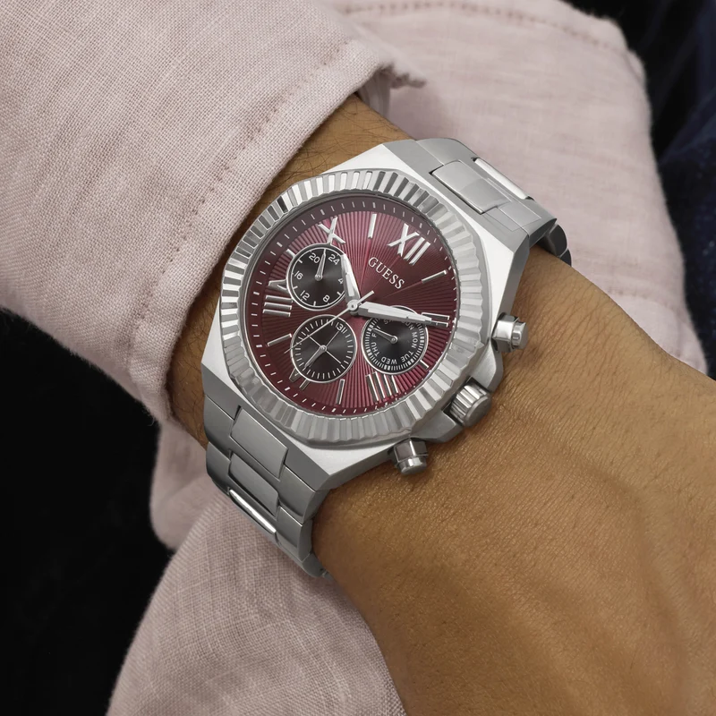 Guess Equity Bordeaux Men's Watch GW0703G7