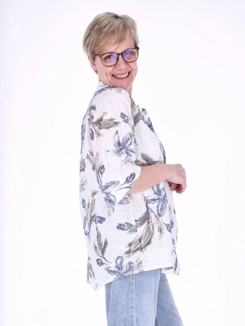 Splash of Color Blusenshirt Damen