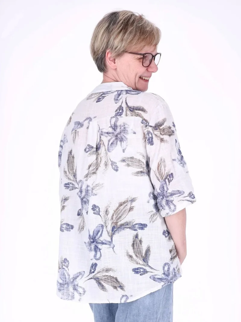 Splash of Color Blusenshirt Damen