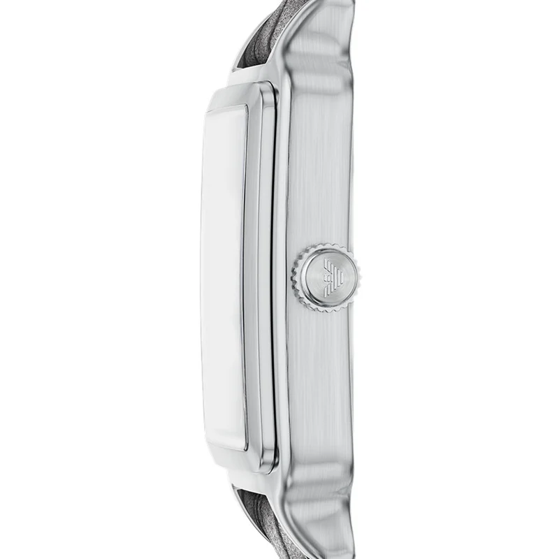 Emporio Armani Rectangular Silver Dial Watch AR11756