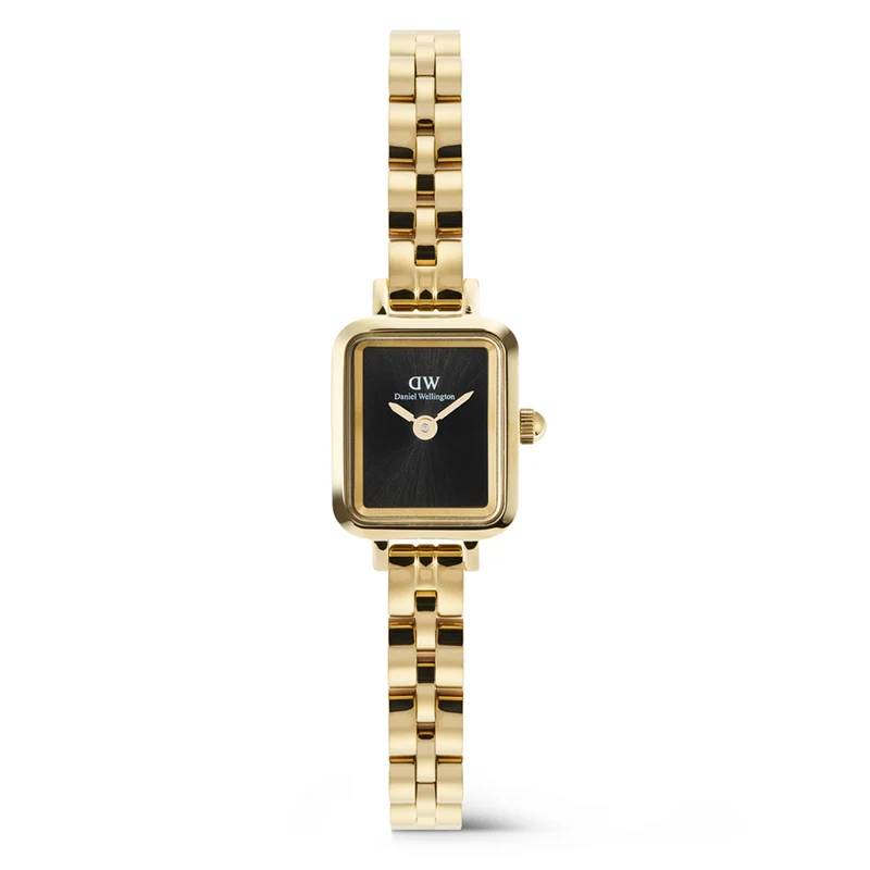 Daniel Wellington Petite & Quadro Mini Arch Black Women's Watch DW00100851