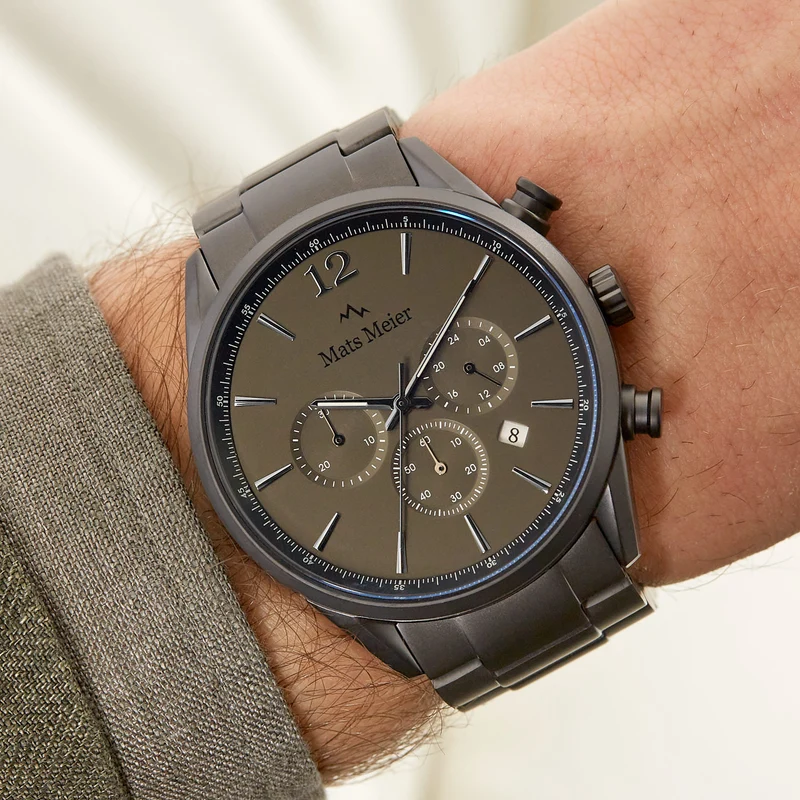 Mats Meier Grand Cornier herren Uhr Grau MM00127