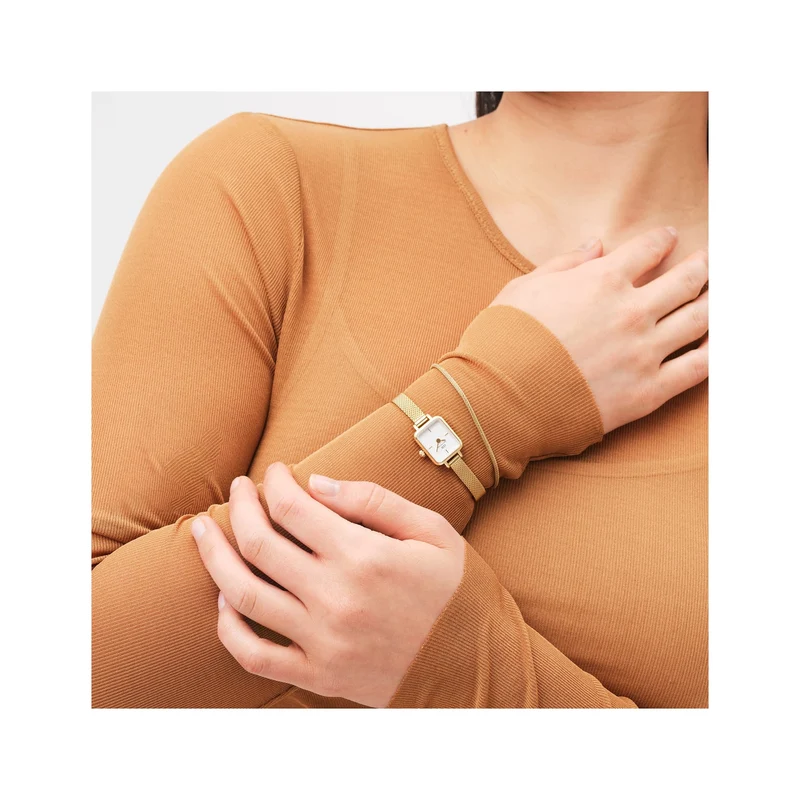 Daniel Wellington Quadro Mini damen Uhr Gold DW00100725