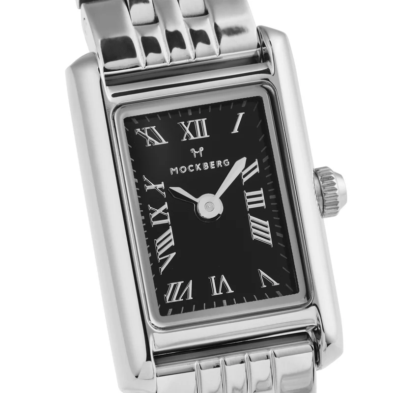 Mockberg Timeless Petite Steel Noir Women's Watch MB1774