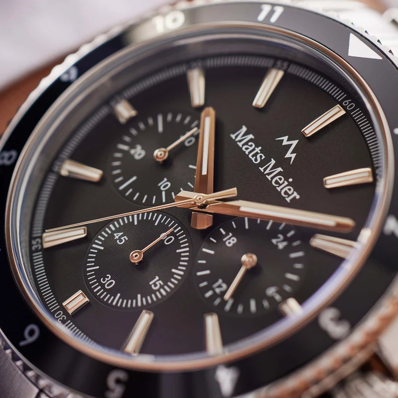 Mats Meier Ponte Dei Salti herren Uhr Silber MM00501